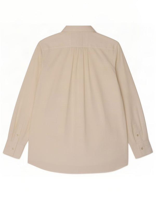 Massimo Dutti Chemise pull femme EU 38 Small Blanc