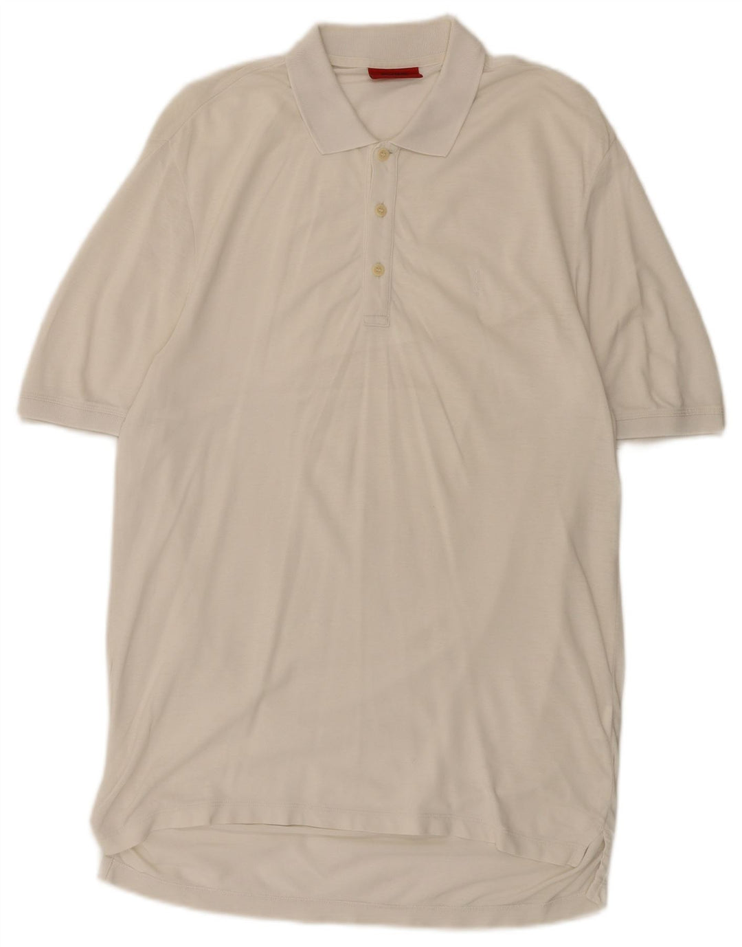 Hugo Boss Homme Polo Petit Blanc Coton