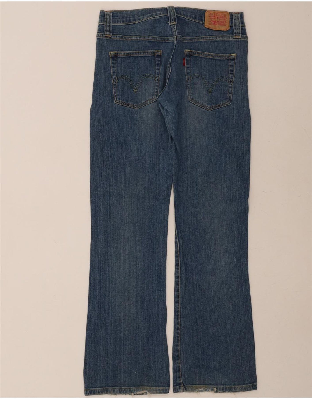 LEVI'S Womens 513 Bootcut Jeans US 5 Medium W32 L32 Blue Cotton Vintage Levi's and Second-Hand Levi's from Messina Hembry 