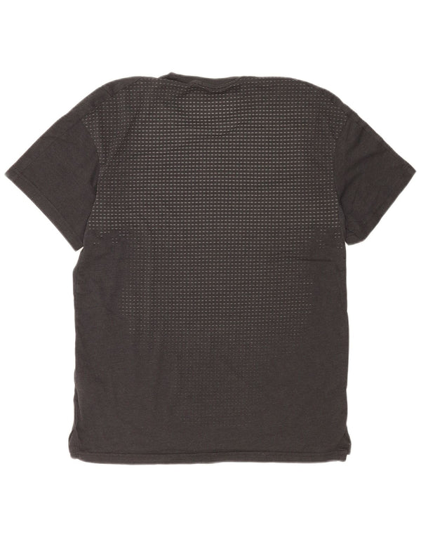 Nike Hommes Dri Fit Graphic T-Shirt Haut Petit Gris Coton