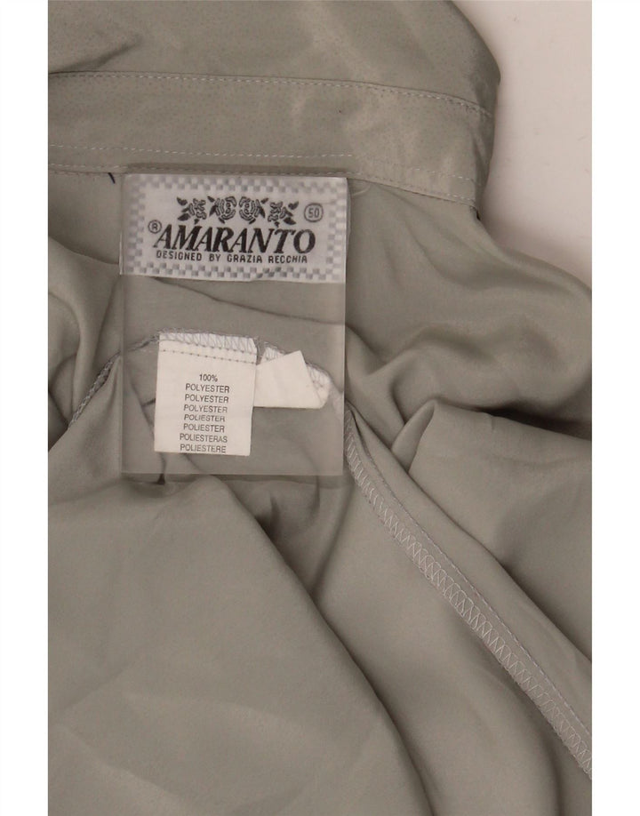 Amaranto Chemisier Coupe Ample Femme IT 50 XL Gris Polyester