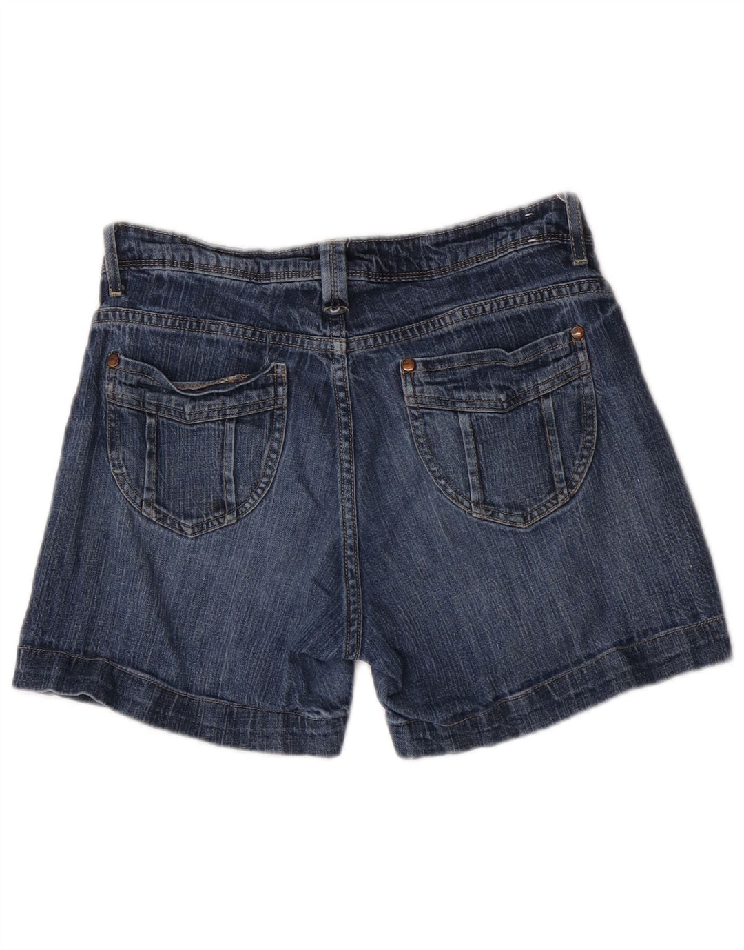 Lee Short en jean taille basse pour femme US 6 Medium W28 Bleu Coton