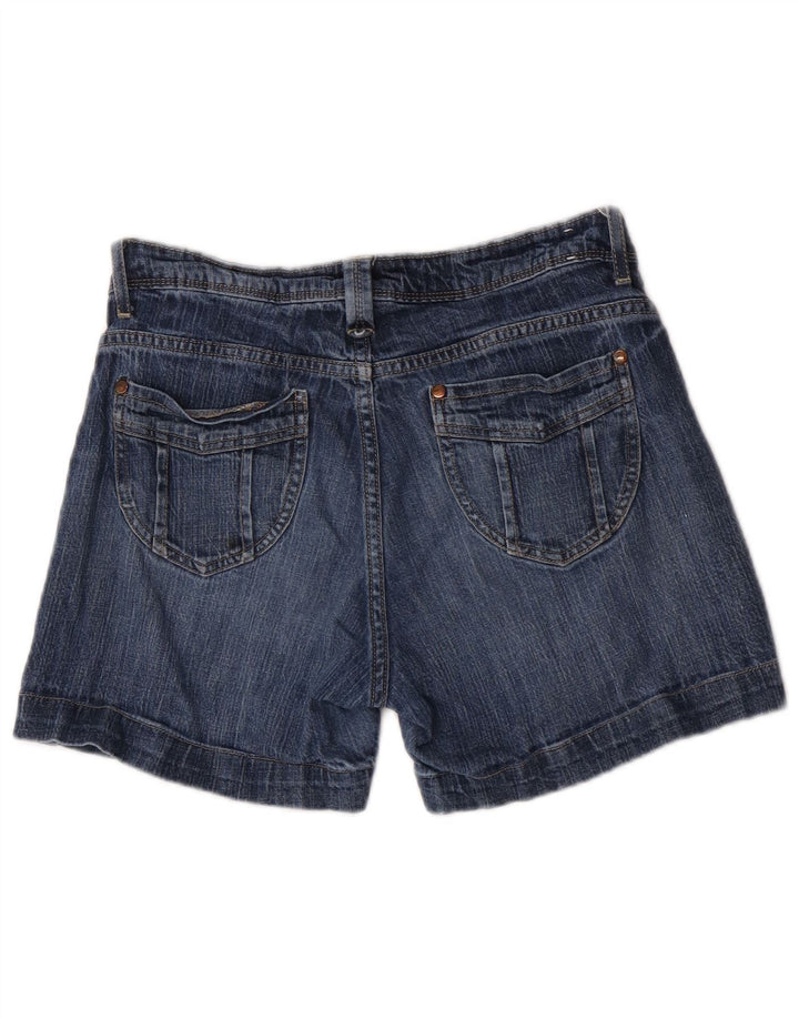 Lee Short en jean taille basse pour femme US 6 Medium W28 Bleu Coton