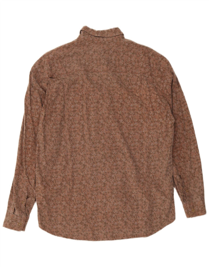 Wampum Chemise Homme Marron Moyen Floral
