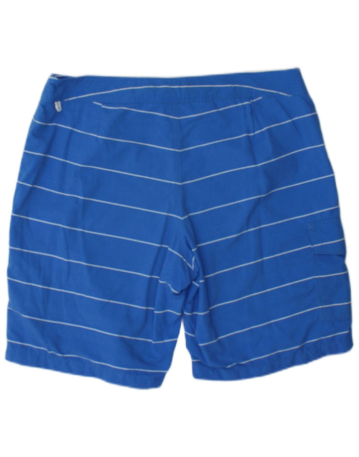 J. Crew Short de Bain Homme Rayé Bleu Moyen