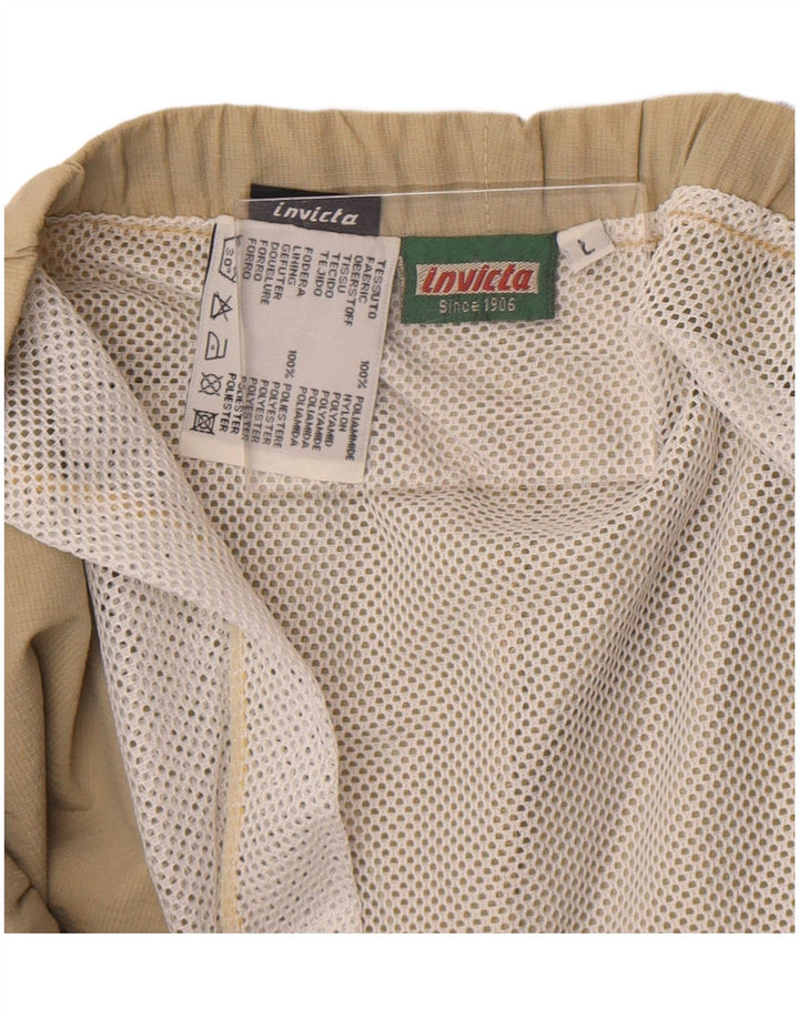 Invicta Short de Bain Graphique Homme Large Beige Colorblock Polyamide