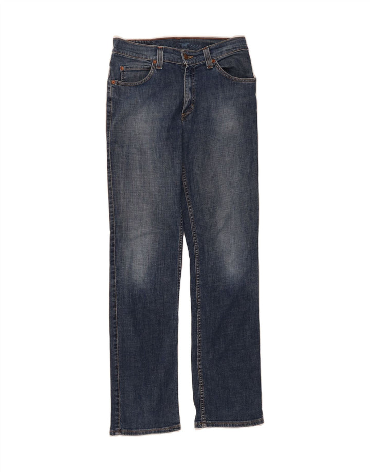 MUSTANG Womens Straight Jeans W31 L34 Navy Blue Cotton Vintage Mustang and Second-Hand Mustang from Messina Hembry 