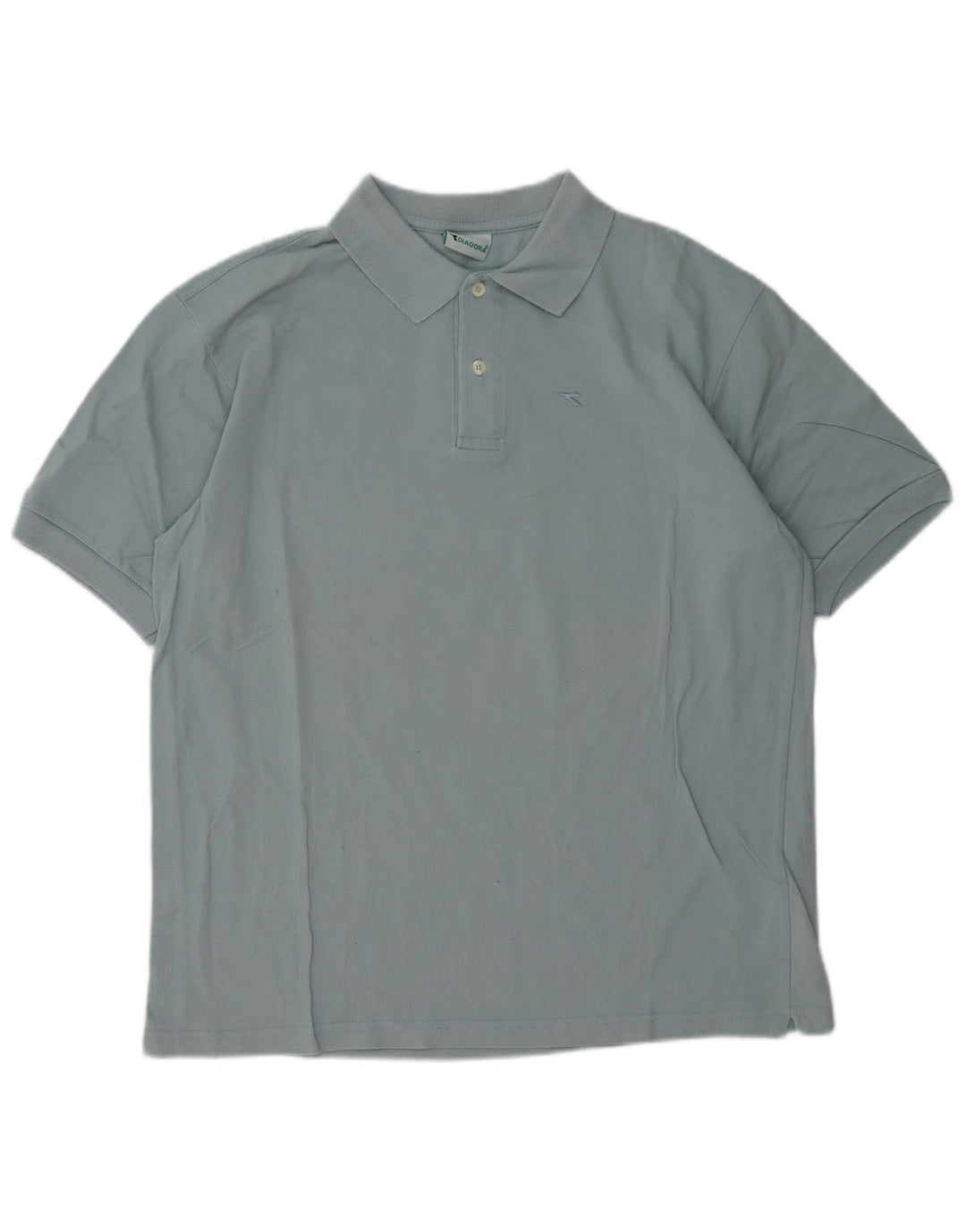 Diadora Polo Homme Grand Bleu Coton
