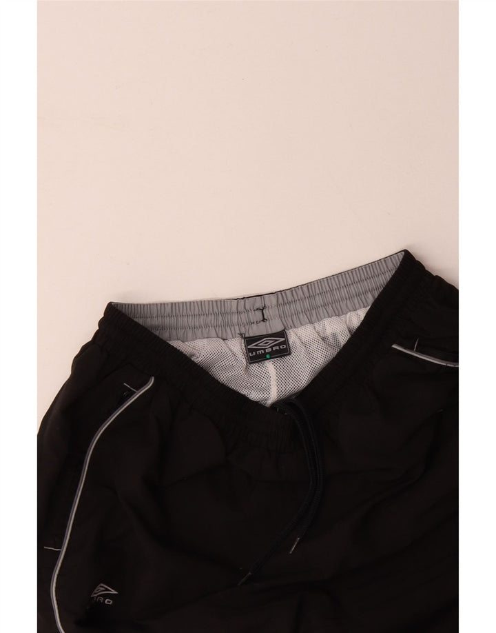 UMBRO Pantalon de Survêtement Graphique Homme Joggers Large Noir Polyester