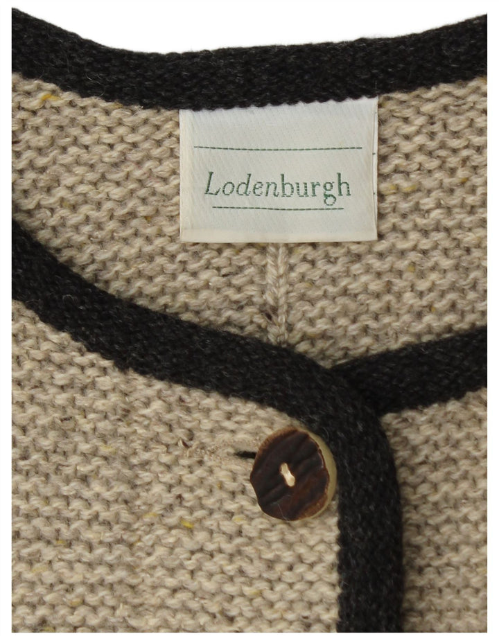 Lindbergh Cardigan Femme Pull IT 48 XL Gris Moucheté Laine Vierge