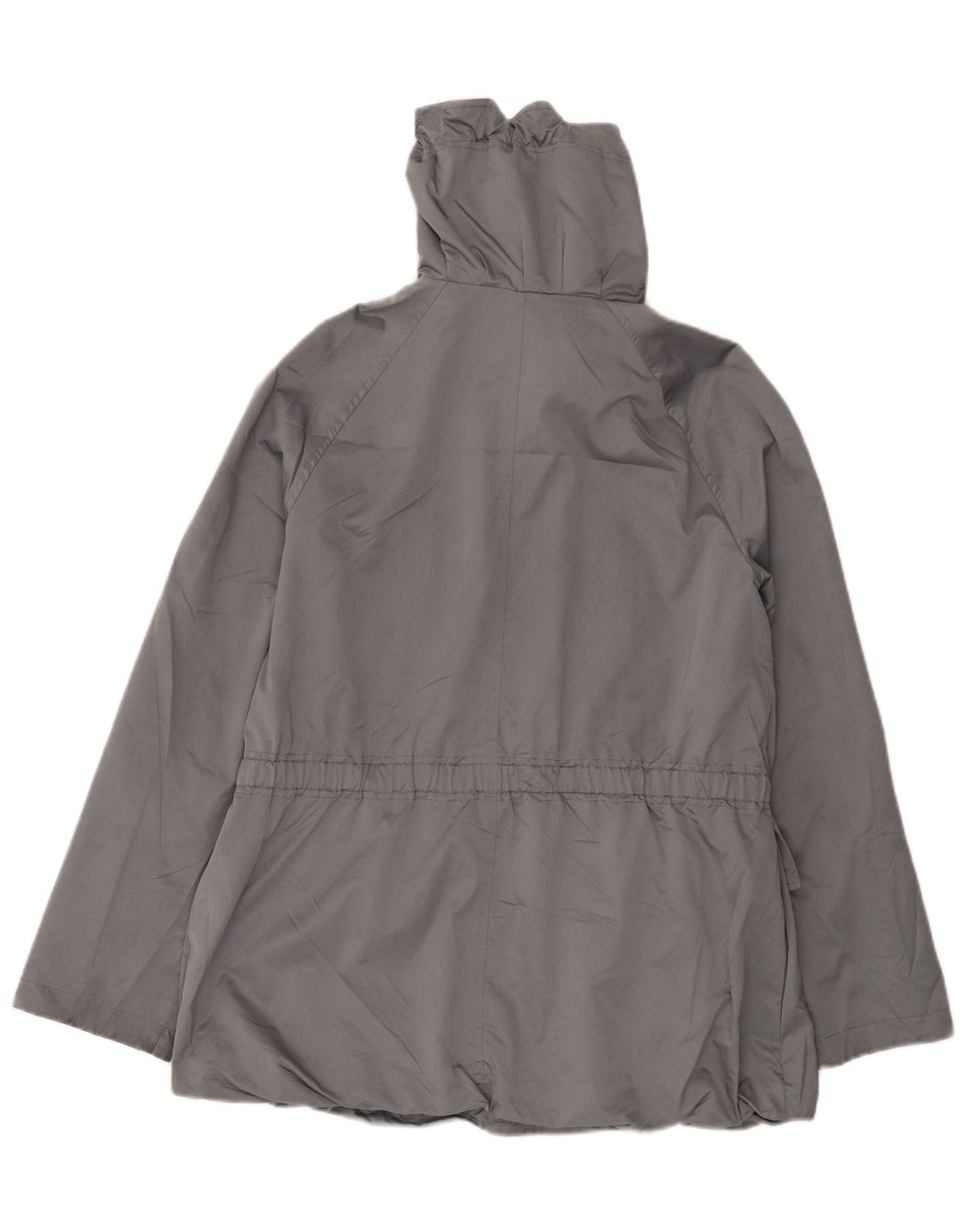 MINT VELVET Veste utilitaire surdimensionnée pour femme UK 10 Petit Gris Polyester