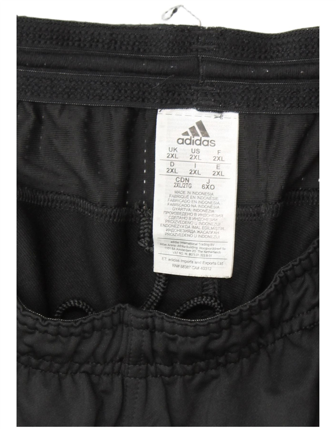 ADIDAS Pantalon de survêtement Climacool pour homme 2XL Noir Polyester