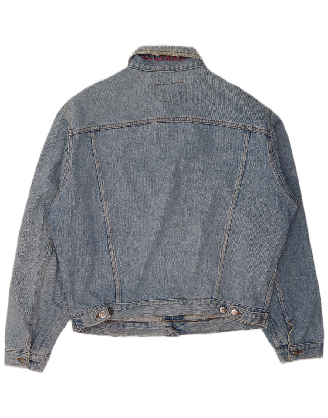CHARRO Womens Oversized Denim Jacket UK 18 XL Blue Cotton Vintage Charro and Second-Hand Charro from Messina Hembry 