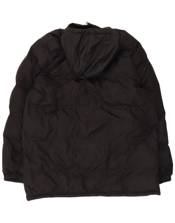 Nike Veste rembourrée à capuche Storm-Fit pour homme UK 40 Large Noir Polyester