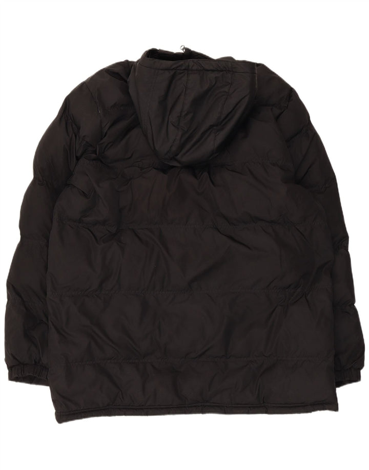 Nike Veste rembourrée à capuche Storm-Fit pour homme UK 40 Large Noir Polyester