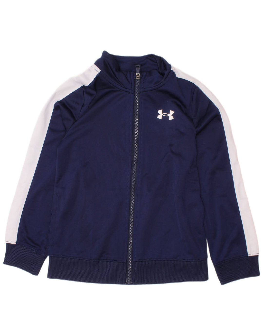 UNDER ARMOUR Veste de survêtement pour garçon 6-7 ans Bleu marine Colourblock