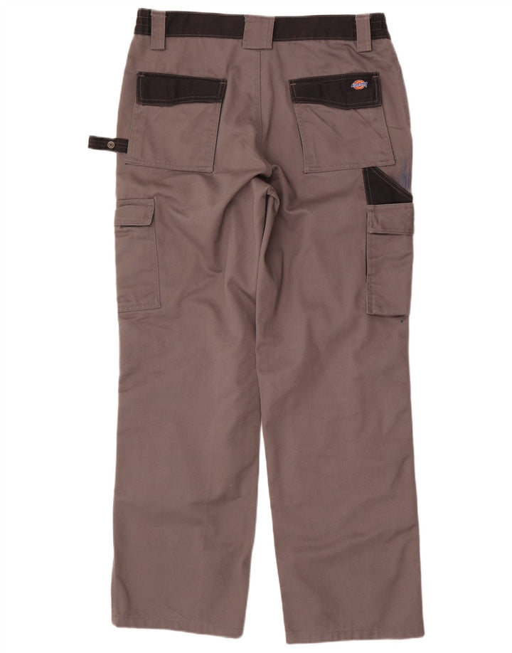 Dickies Pantalon Cargo Droit Homme W34 L31 Gris Polyester