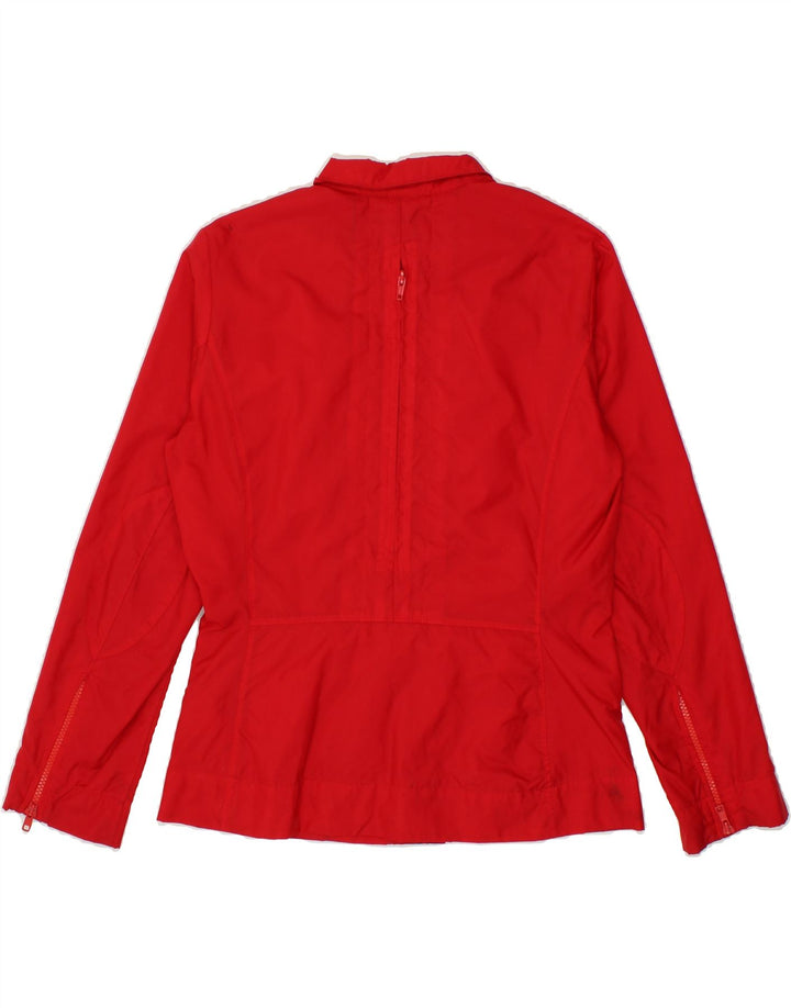 ASPESI Womens Rain Jacket UK 10 Small Red Polyamide Vintage Aspesi and Second-Hand Aspesi from Messina Hembry 