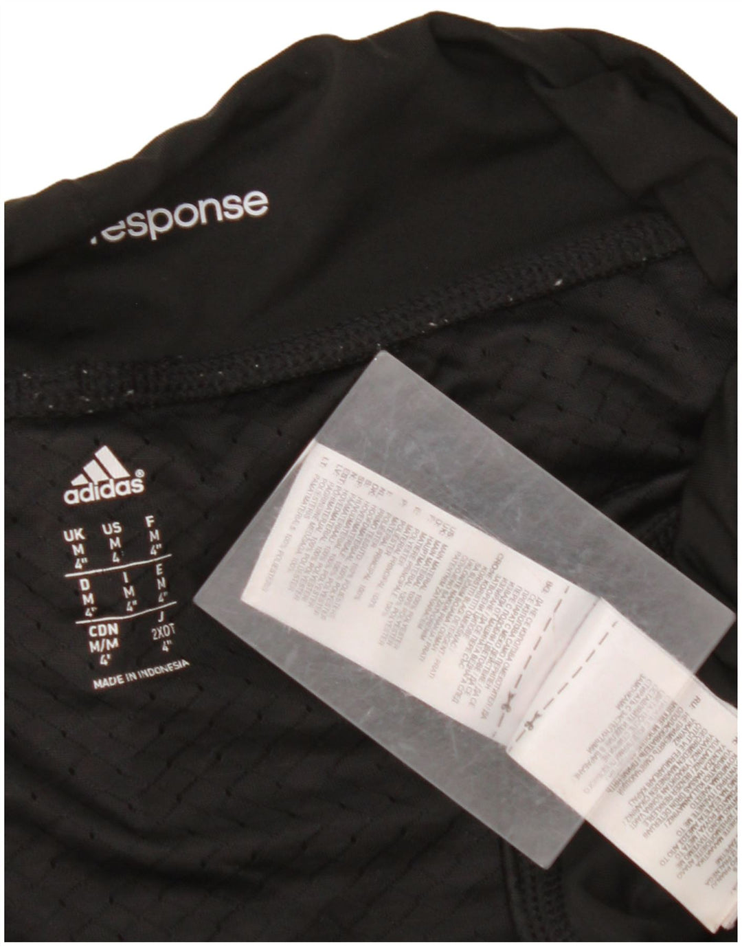 ADIDAS Short de sport pour femme UK 14 Polyester noir moyen