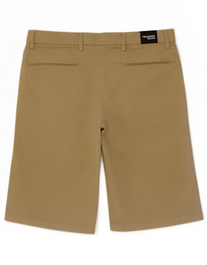 Trussardi Short Chino W30 Coton Beige Moyen Femme