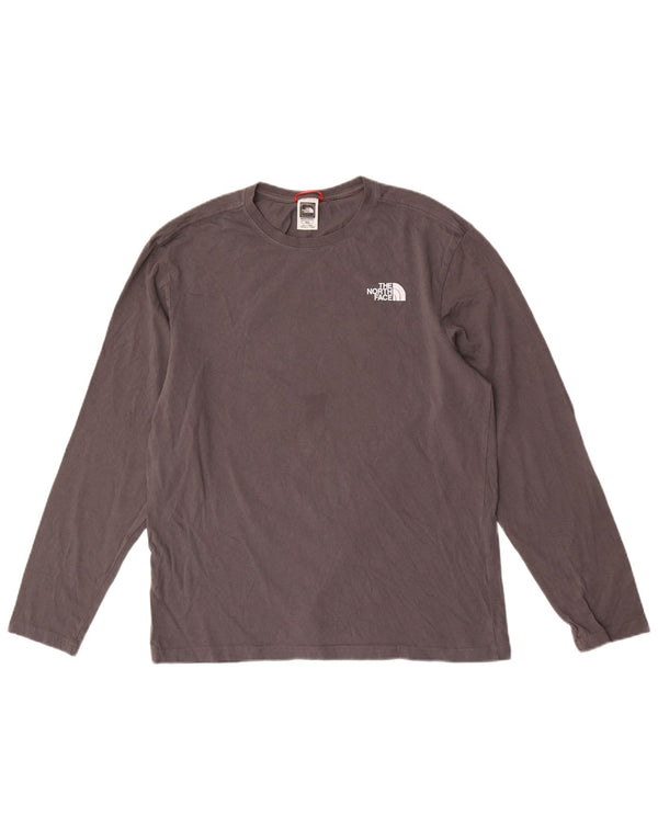 The North Face Haut graphique à manches longues pour homme Gris moyen