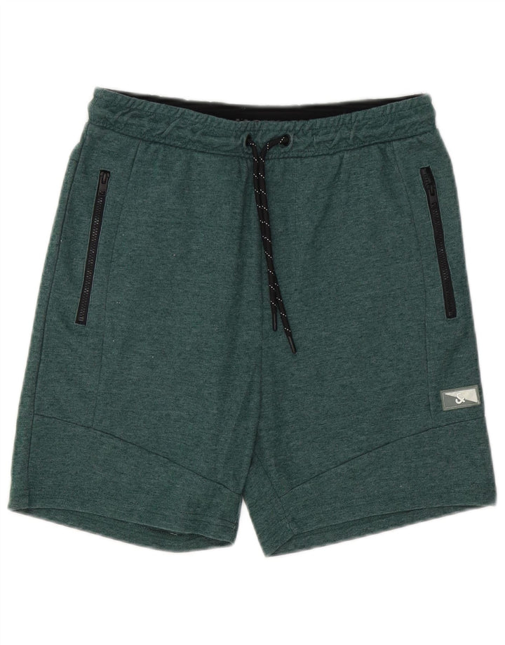 JACK & JONES Short de Sport Homme XS Vert Polyester