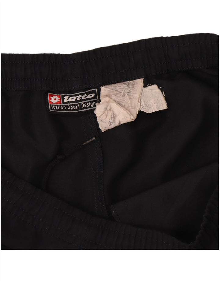 Lotto Short de Sport Homme Grand Bleu Marine Polyester