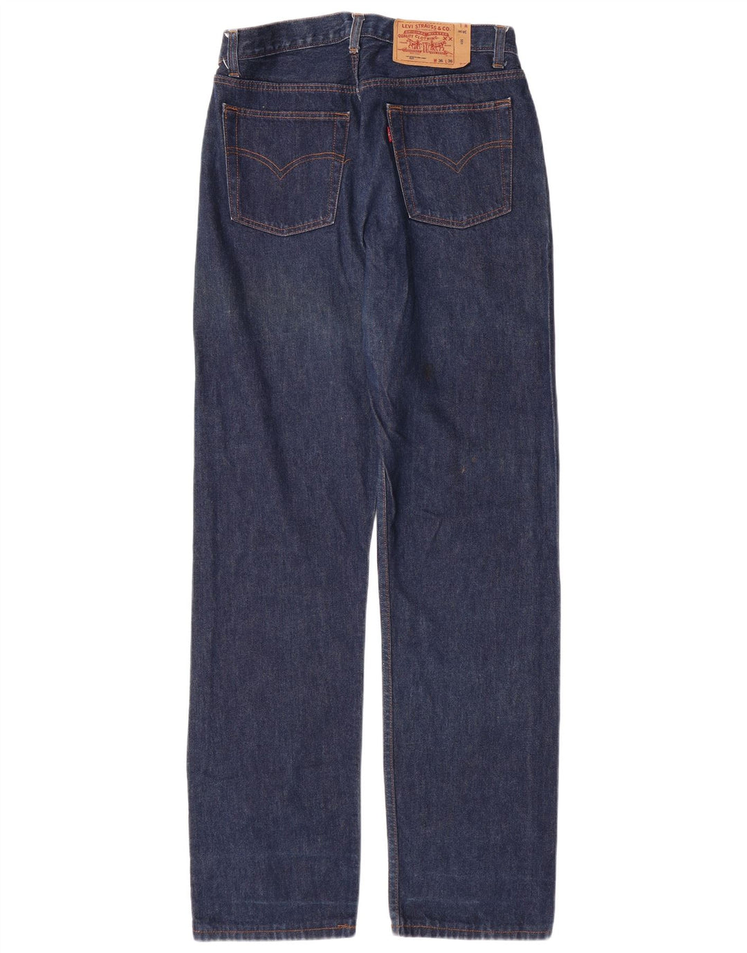 LEVI'S Jean Droit 501 Homme W34 L36 Bleu Marine