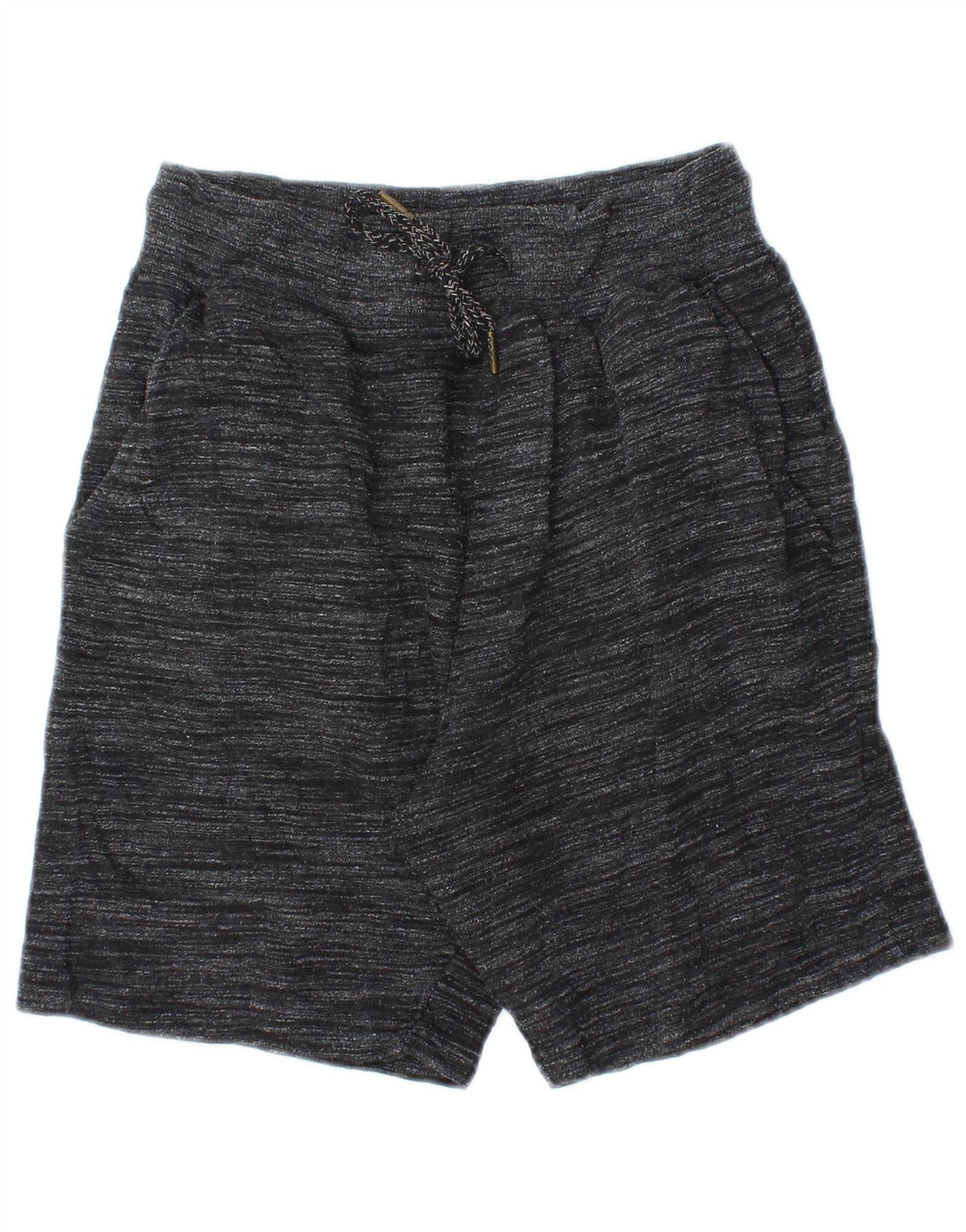 Zara Short Sport Homme Petit Coton Chiné Gris