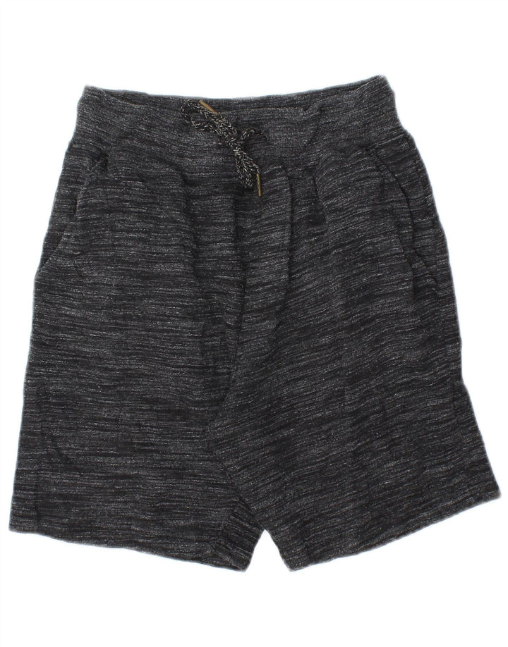 Zara Short Sport Homme Petit Coton Chiné Gris
