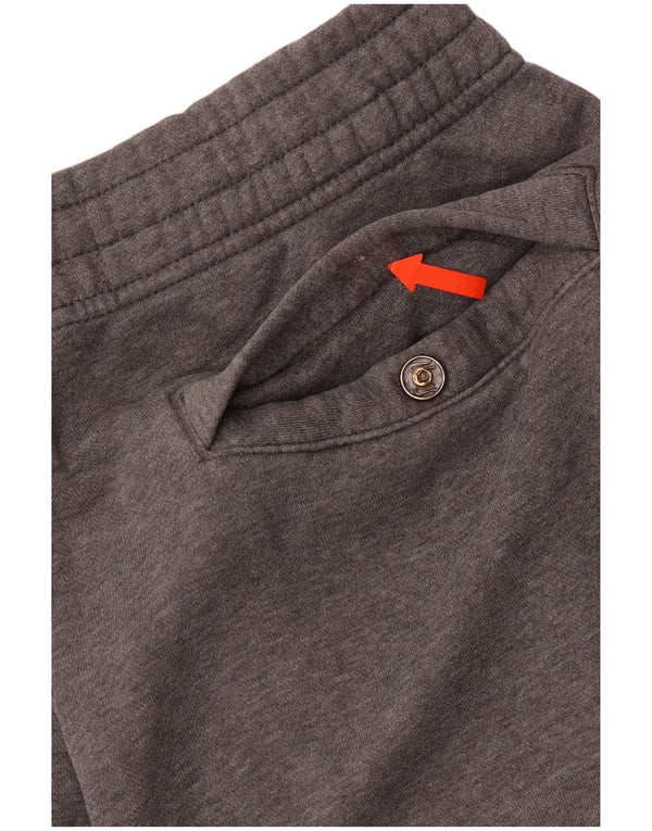 NIKE Pantalon de survêtement pour femme Joggers UK 10 Small Gris Coton