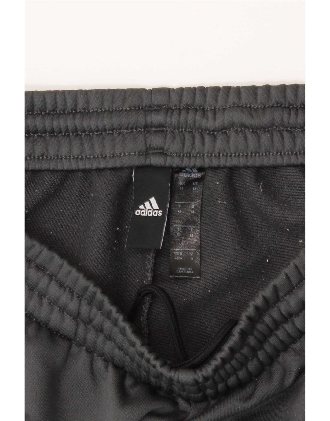 Adidas Pantalon de Survêtement Homme Gris Moyen Polyester