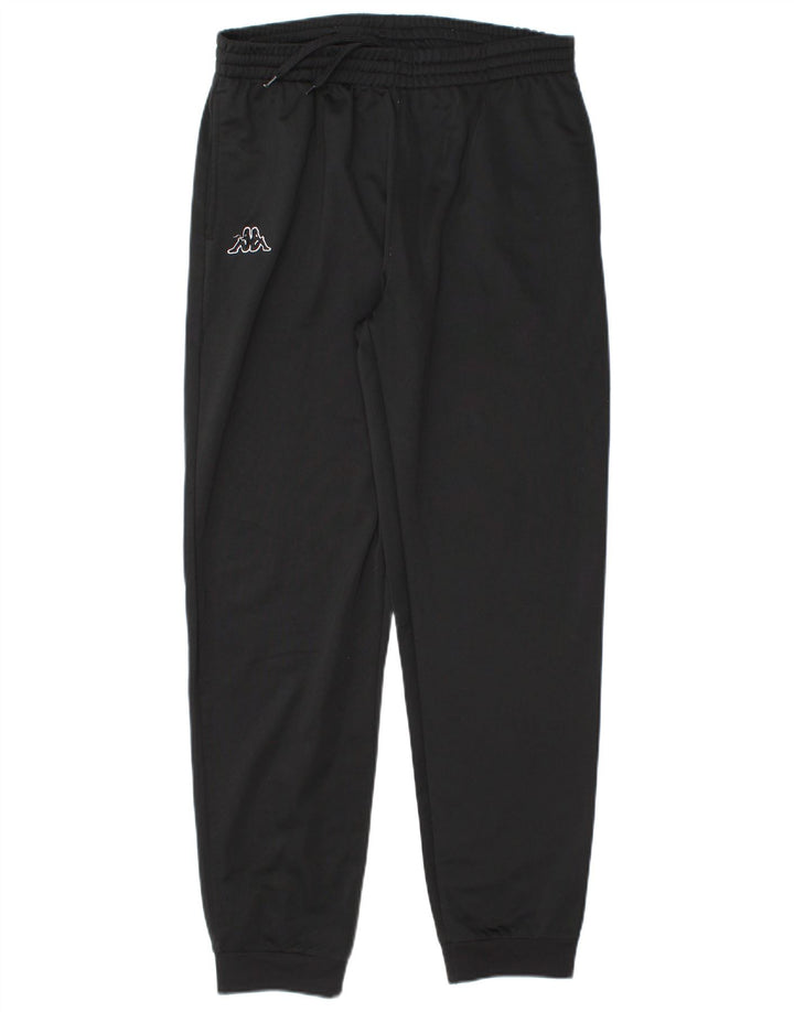 Kappa Pantalon de survêtement pour homme Noir moyen Polyester