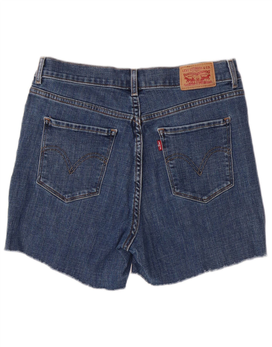 Levi's Short en Jean 501 Femme US 8 Medium W29 Bleu Coton Classique