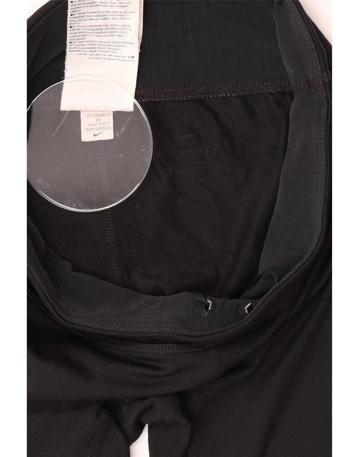 Nike Legging graphique pour femme UK 4 XS Noir Polyester