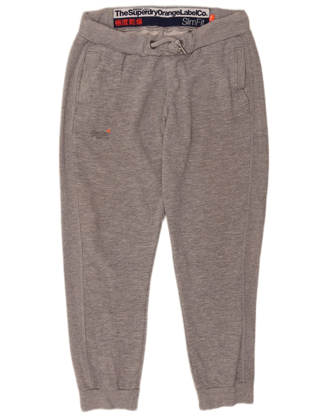 Superdry Pantalon De Survêtement Slim Fit Joggers XL Gris Coton