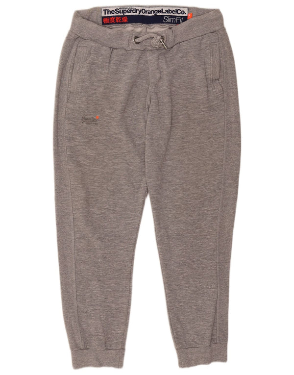Superdry Pantalon De Survêtement Slim Fit Joggers XL Gris Coton