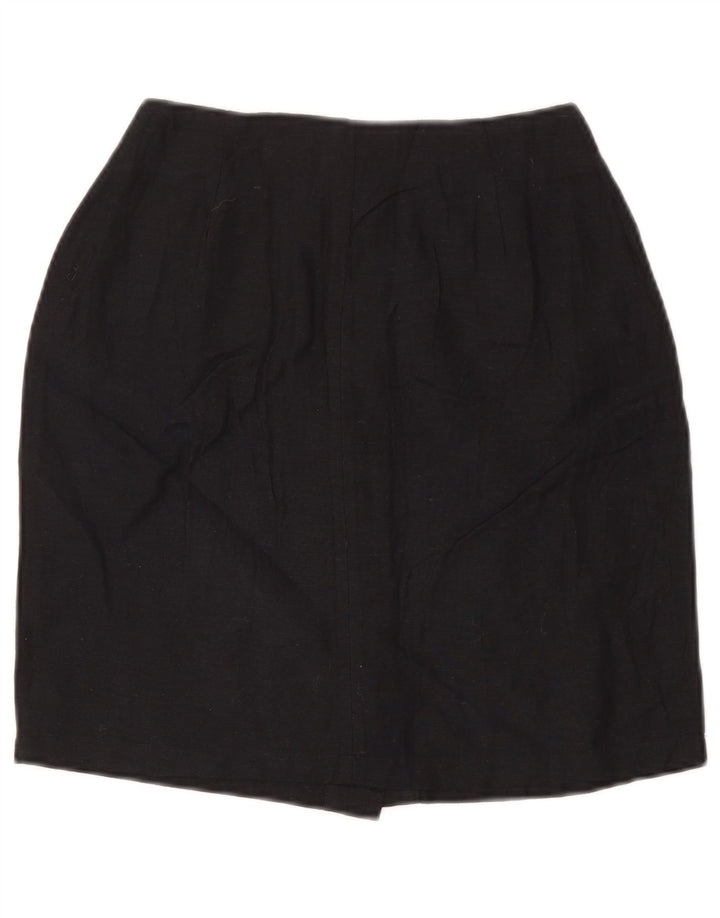 jupe crayon femme vintage IT 42 Medium W28 Bleu Marine
