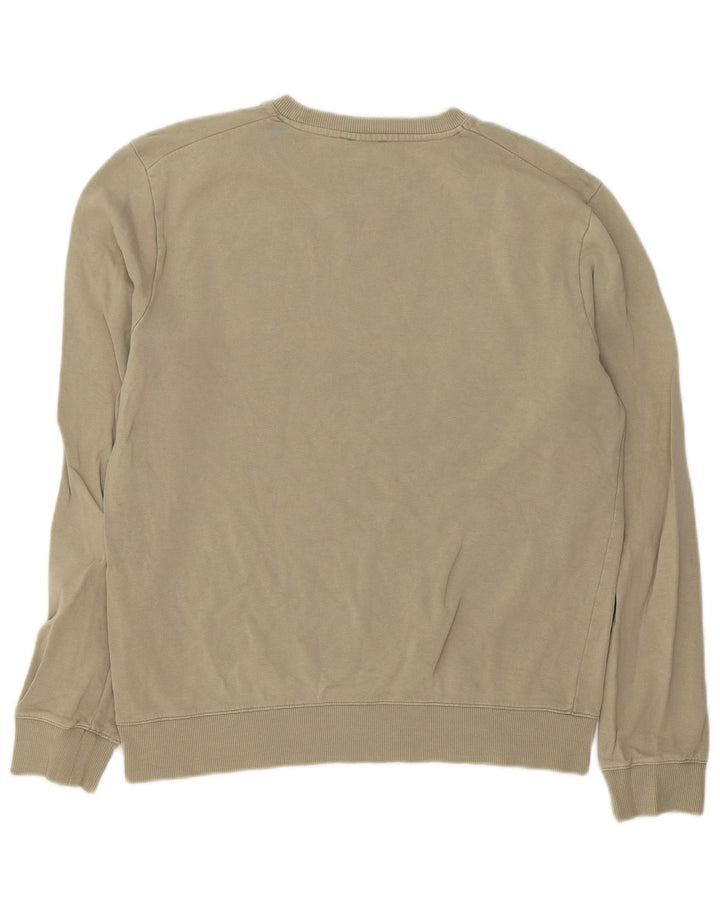 Cos Sweat-Shirt Homme Petit Kaki Coton