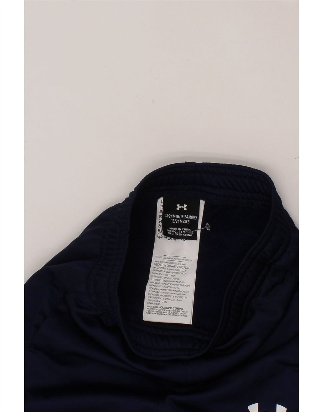 UNDER ARMOUR Pantalon de survêtement de jogging pour bébé garçon 18-24 mois Bleu marine