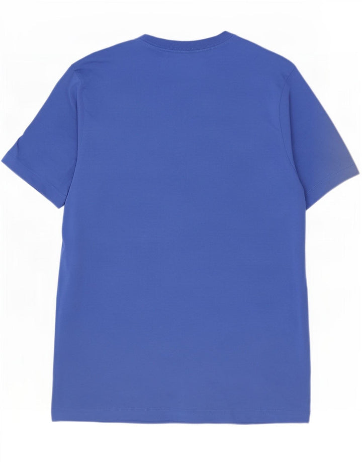 Nike T-Shirt Graphique Homme Bleu Moyen Coton