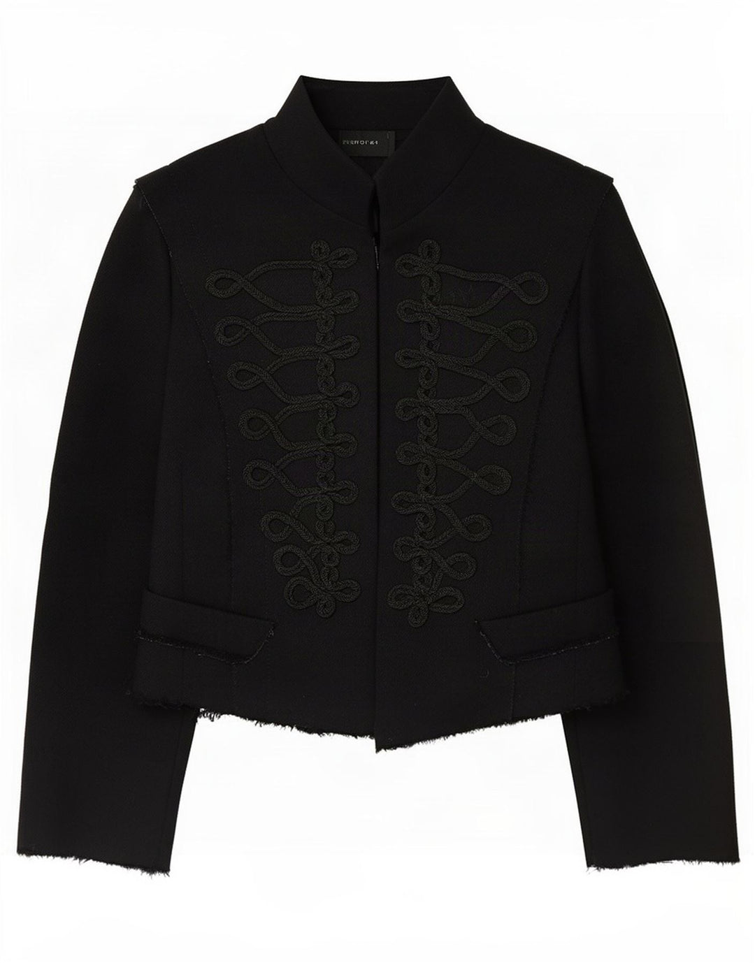 Zara Veste Boléro Femme UK 14 Large Noir