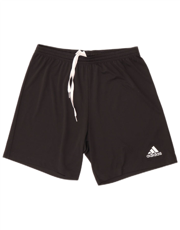 Adidas Short de sport pour homme Large Noir Polyester
