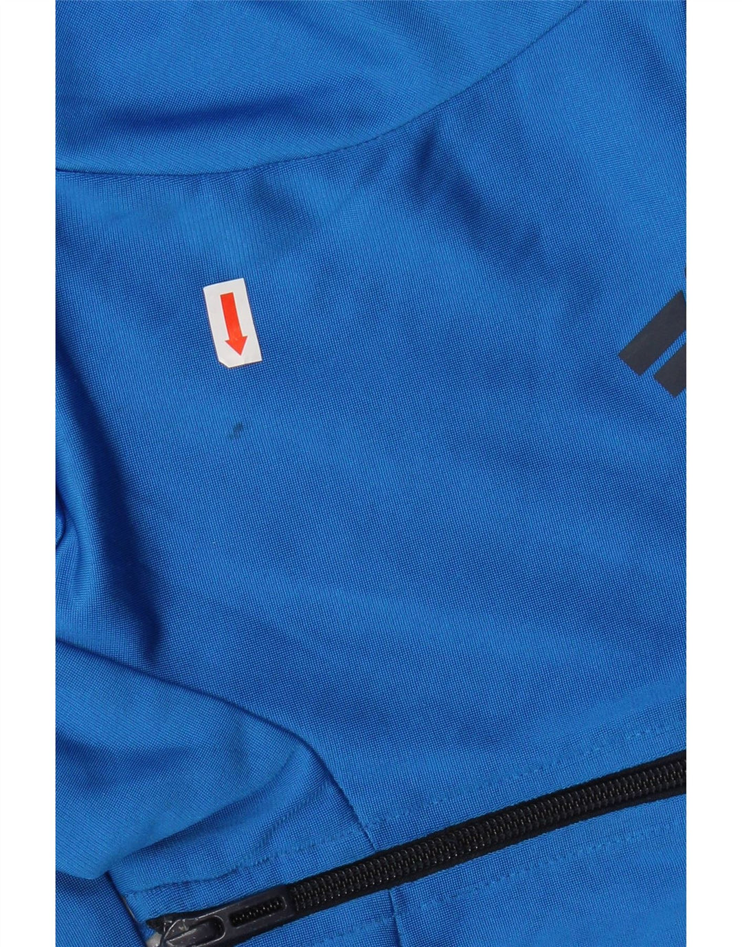 Adidas Veste de survêtement pour femme UK 12 Bleu marine moyen Colourblock