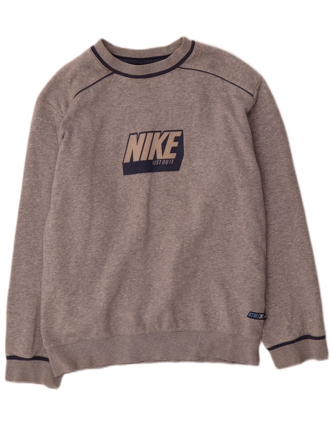 Nike Sweat-shirt graphique pour garçon 12-13 ans - Grand gris moucheté