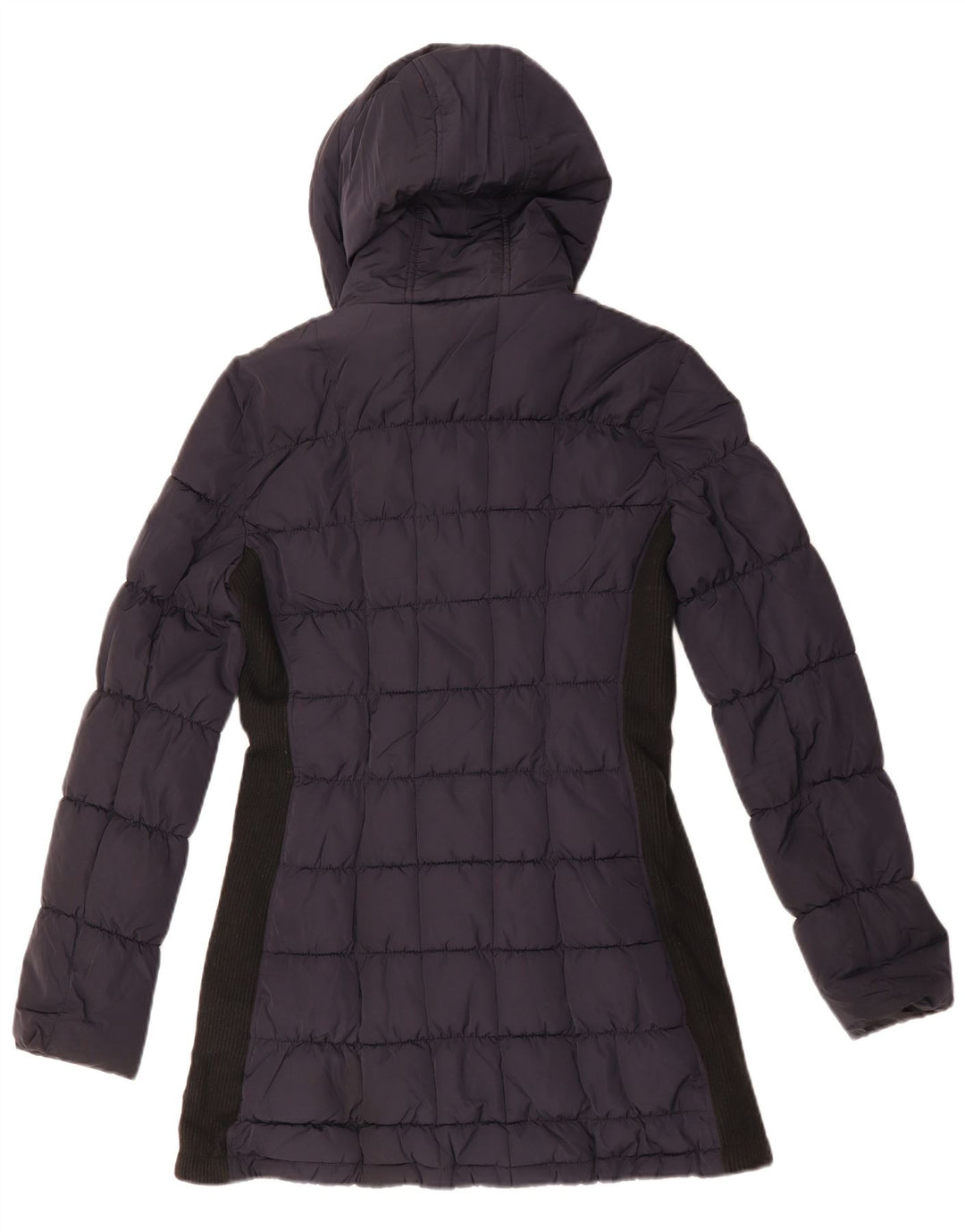 CALVIN KLEIN Manteau matelassé surdimensionné pour femme UK 10 Small Bleu marine