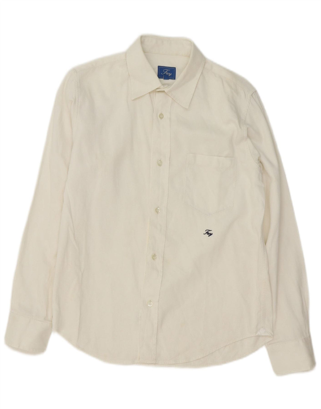 Chemise Fay Garçon 11-12 ans Blanc Coton