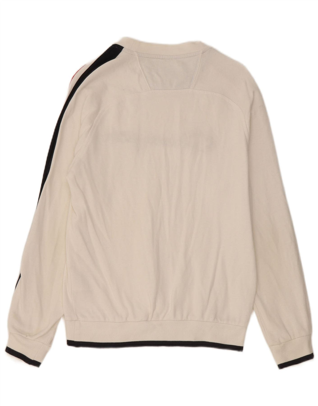 Champion Sweat-shirt graphique pour homme Petit coton color block blanc