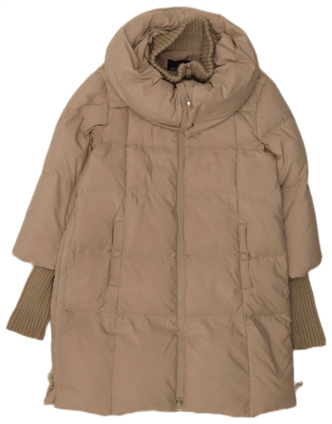 Max & Co. Veste matelassée pour femme UK 10 Small Beige Polyester