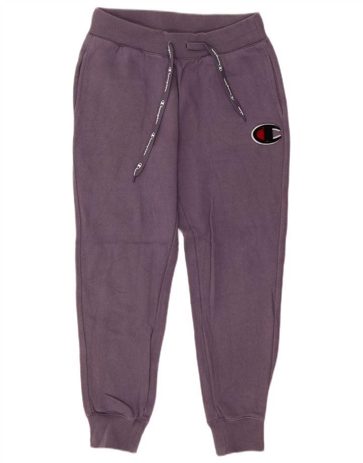 CHAMPION Pantalon de survêtement pour femme Joggers UK 14 Coton violet moyen